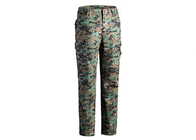 Multicam Military Grade Cargo Pants / Camouflage Woodland Tactical Pants For Hunting