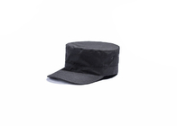 Black Army Tactical Cap For Outdoor Sports , Military Fitted Baseball Cap