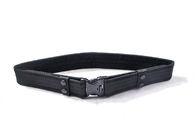 Custom Black Military Tactical Belt With 50% Polyester / 50% Nylon