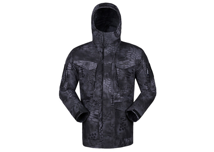 2019 Windproof OEM Military Supplies Black Python Tactical Jacket Wholesale Camo Jackets