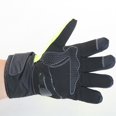 Padded Thickening Traffic Reflective Gloves Long Warm Waterproof